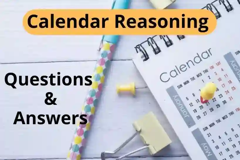 Calendar Reasoning Questions and Answers