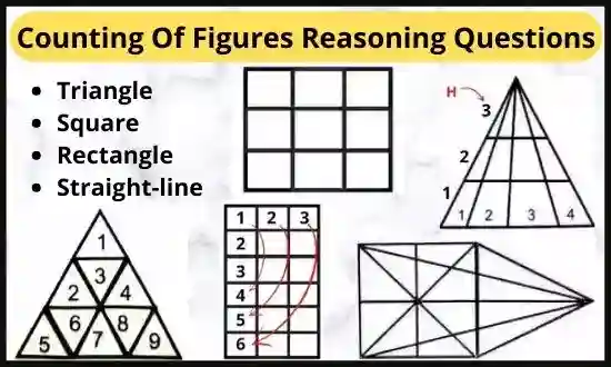 Counting Of Figures Reasoning Questions and Answers