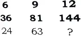 missing number reasoning questions, find the missing number with answer, missing number questions 