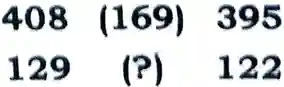 missing number reasoning questions, find the missing number with answer, missing number questions 