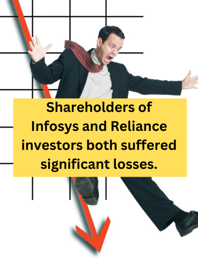 Infosys and Reliance investor both suffered in losses