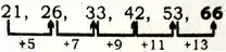 Missing number series questions, Reasoning series questions