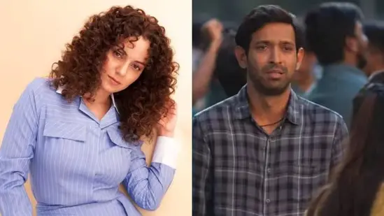 12 fail विक्रांत मैसी को 'कॉकरोच' कहने वाली कंगना का घमंड अब टूट गया hindi news, Kangana Ranaut praises Vikrant Massey hindi news, 12 fail movie hindi news