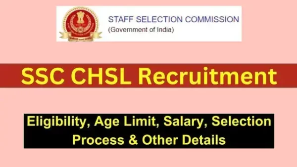 3712 Vacancy SSC CHSL Recruitment 2024 For 10+2 Students