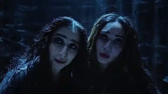 Scary look of Vidya Balan and Madhuri Dixit in Bhool Bhulaiyaa 3 hindi news, भूल भुलैया 3 में विद्या बालन और माधुरी दीक्षित का डरावना लुक हेखकर लोग हैरान हिंदी न्यूज़,